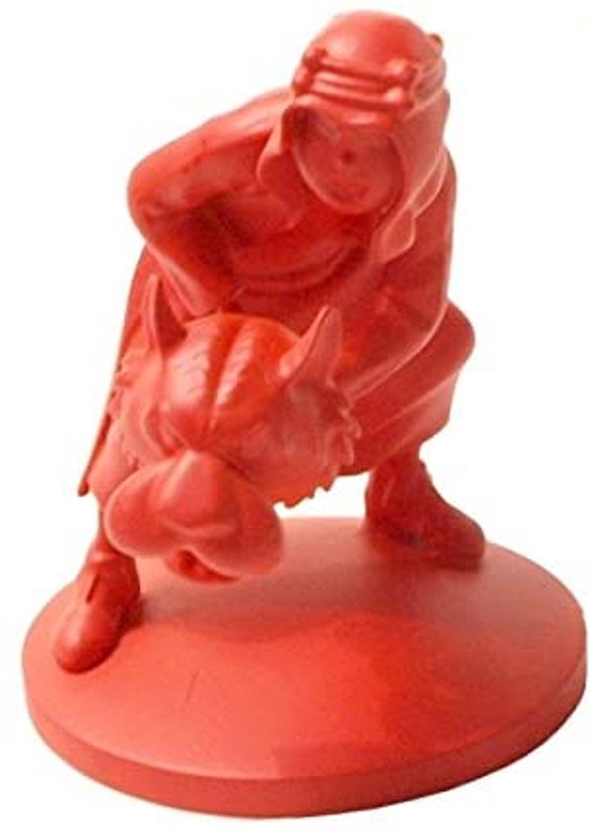 Kuifje beeldje Abdallah Rood 9cm. Officieeln Kuifje collectors item.