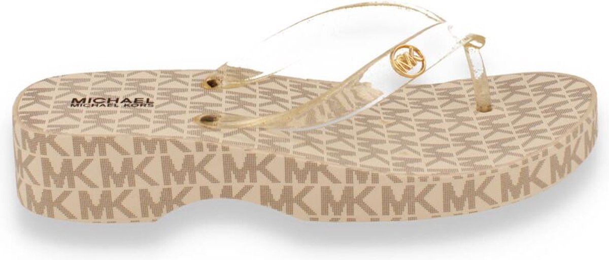 MICHAEL KORS KIDS Michael Kors Meisjes Slipper Lila Vanilla/Gold MULTICOLOR 32