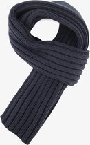 Heren sjaal blauw - 100% Acryl - Extra zacht
