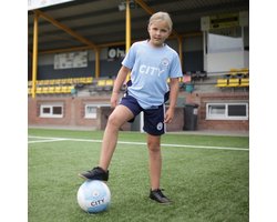 Manchester City thuis tenue voor kinderen - seizoen 2022/2023 - maat 116 - voetbaltenue