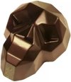 Professionele chocoladevorm, bonbonvorm, mal om bonbons te maken, Schedel MA1017