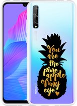 Hoesje Geschikt voor Huawei P Smart S Big Pineapple Designed by Cazy