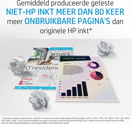 HP Pack de 2 cartouches authentiques d'encre noire/trois couleurs 303