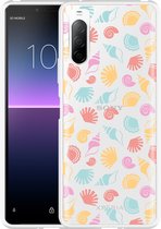 Sony Xperia 10 II Hoesje Schelpen Designed by Cazy