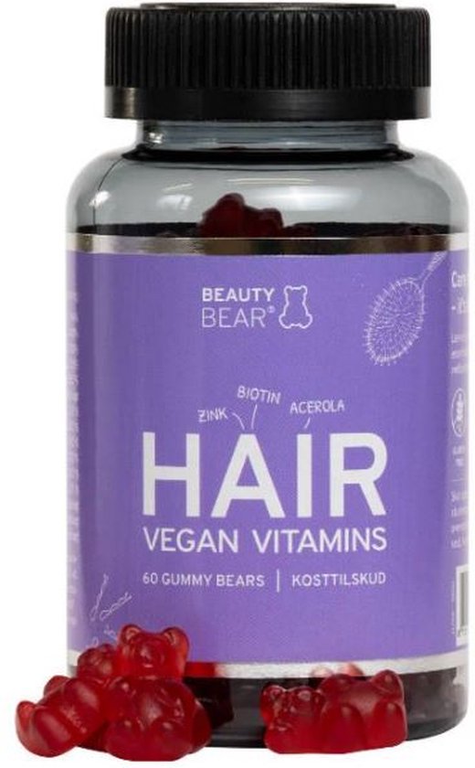 Vitamines de cheveux d'ours de Beauty | bol