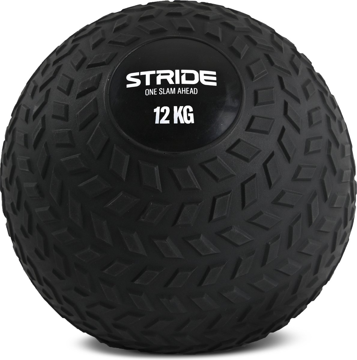 STRIDE Slam Ball 12 kg - Voor gevarieerde work-out - PVC Fitness Bal - Krachttraining, Gym, Crossfit, Sport