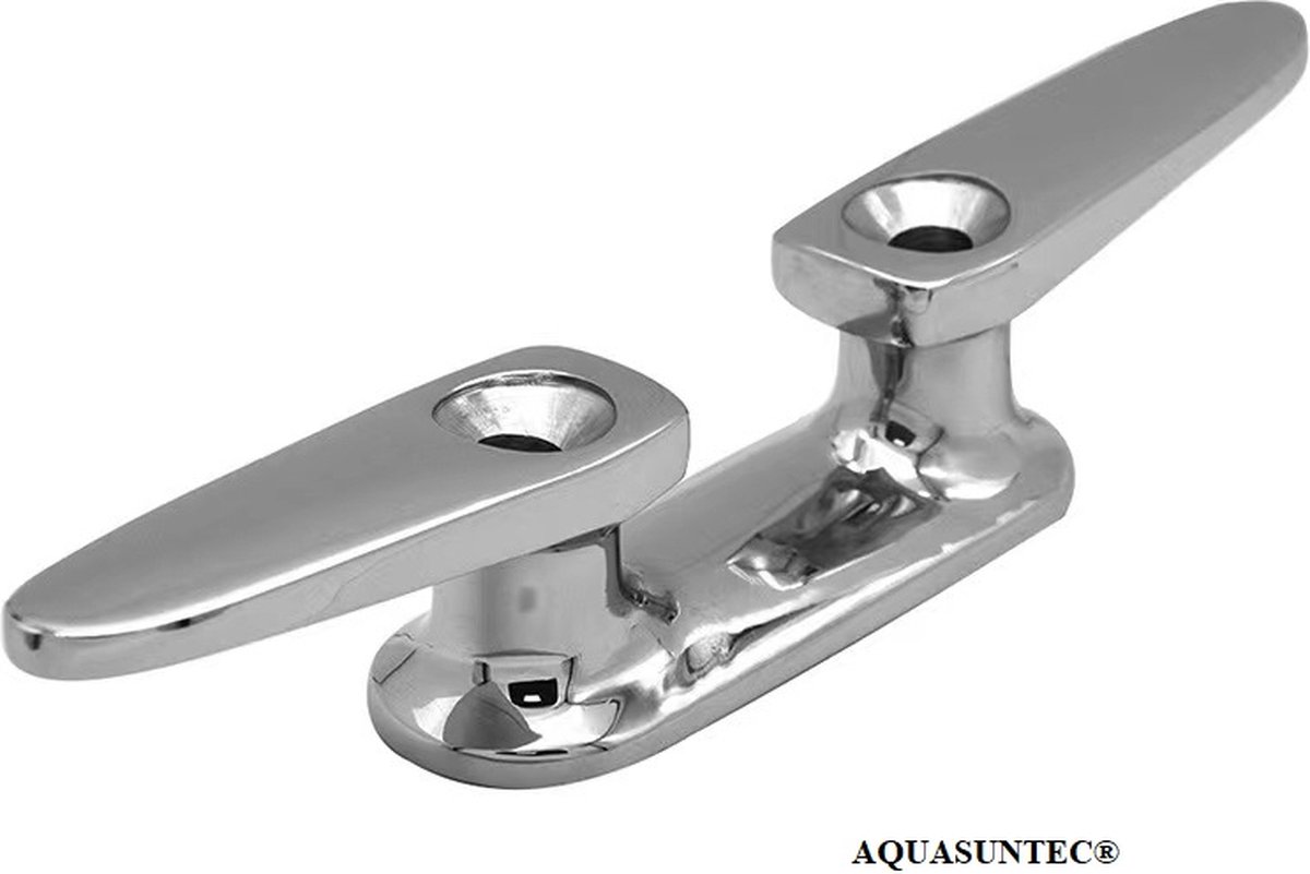 Aquasuntec | RVS Open Bootkikker 316 Massief | Steigerbolder | Hoogglans | Boot Kikker | Zoutwaterbestendig