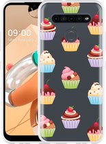 LG K41S Hoesje Cupcakes - Designed by Cazy