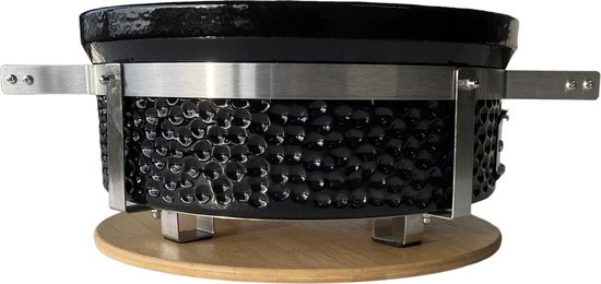 WOLFF BBQ |Keramische tafel barbecue |Rond model met lucht inlaad |Buitenhuis gebruik van Wolff BBQ — afbeelding 3