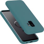 Cadorabo Hoesje geschikt voor Samsung Galaxy S9 in LIQUID GROEN - Beschermhoes gemaakt van flexibel TPU silicone Case Cover