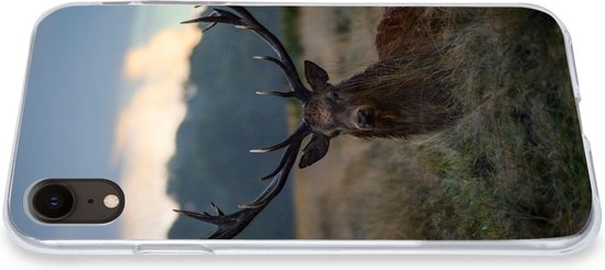 Coque iPhone XR - Cerf - Pâturage - Bois - Siliconen