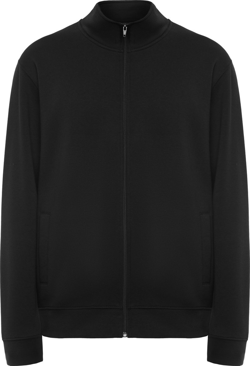 Roly - Ulan Sweater met Rits - Black 02 maat L
