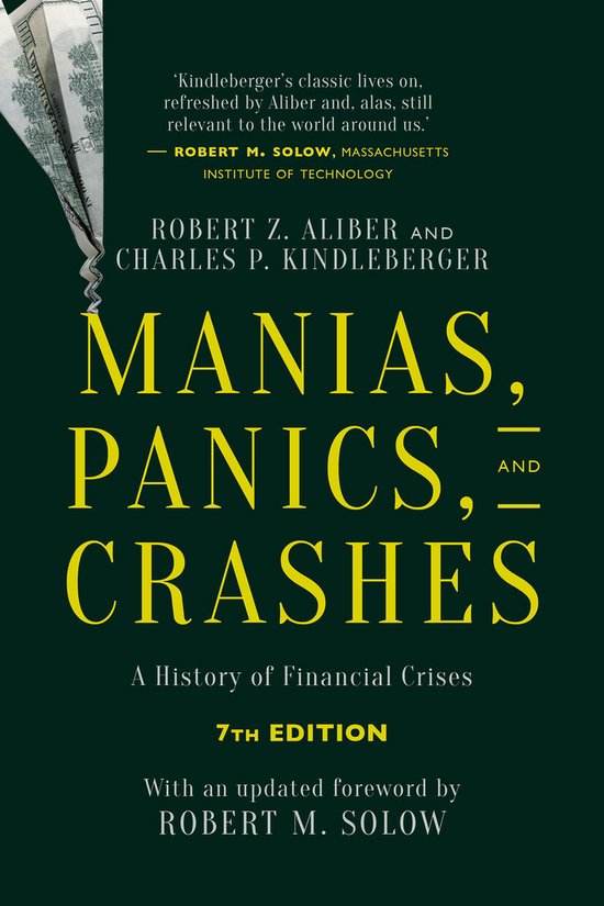 Manias Panics & Crashes - cover