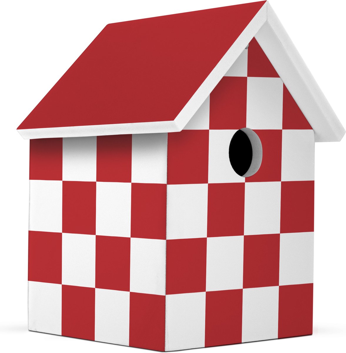 Milieuvriendelijk Vogelhuisje - Provincie Brabant Handgemaakt - L15 x B15 x H20 cm