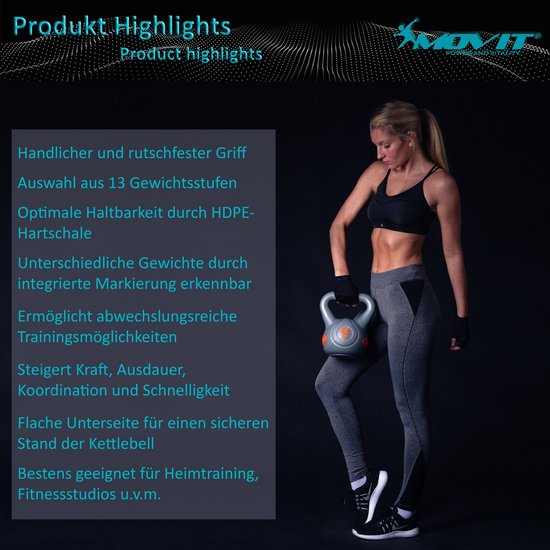 Gietijzeren kettlebell HMS KNV