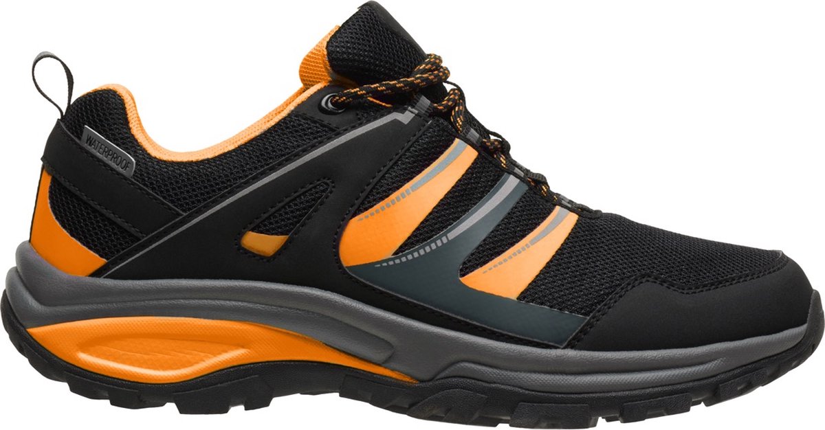 Fluor Oranje / Zwart tracking sportschoen waterproof Marc maat 42