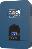 Codi Solar Zuivere Sinus Omvormer – 3500/5500Watt – Zonne-Energie Werkt Zonder Batterijen – 48/240Volt – Uitstekende Kwaliteit