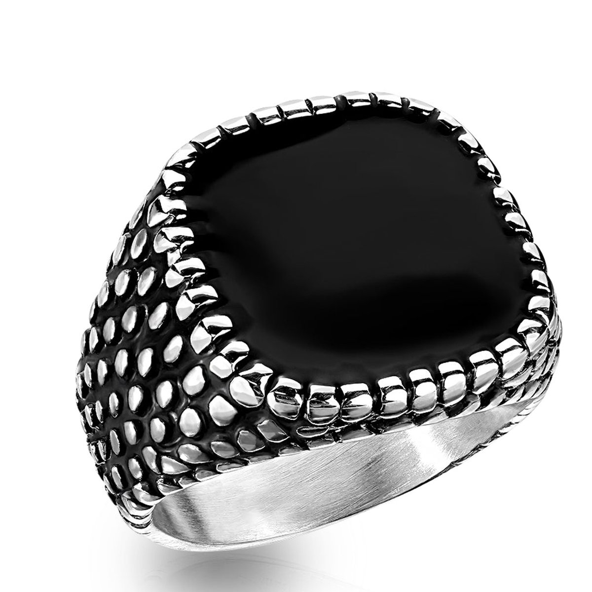 Dex - Ring Heren - Mannen Ring - Ring Zilver - Zilveren Ringen - Dames Ring - Ring Mannen