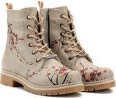 GOBY - Sanko - Bottes pour femmes - Botte - Bottes femmes - Bottes pour femmes - Bottes pour femmes - Bottines - Fait main - Imprimé floral - Taille 40