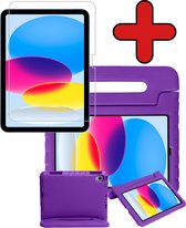 Étui Kinder iPad 2022 Étui pour Kids Étui pour enfants Preuve Kids avec protecteur d'écran - Étui pour Kinder iPad 10 2022 - Violet