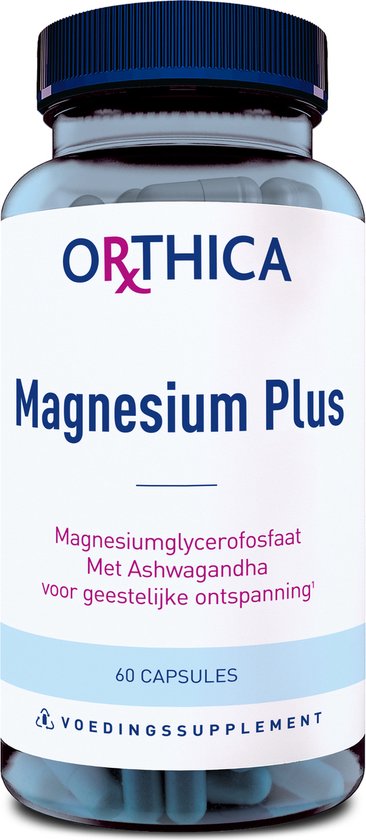 Orthica Magnesium Plus (mineralen) - 60 Capsules | bol.com