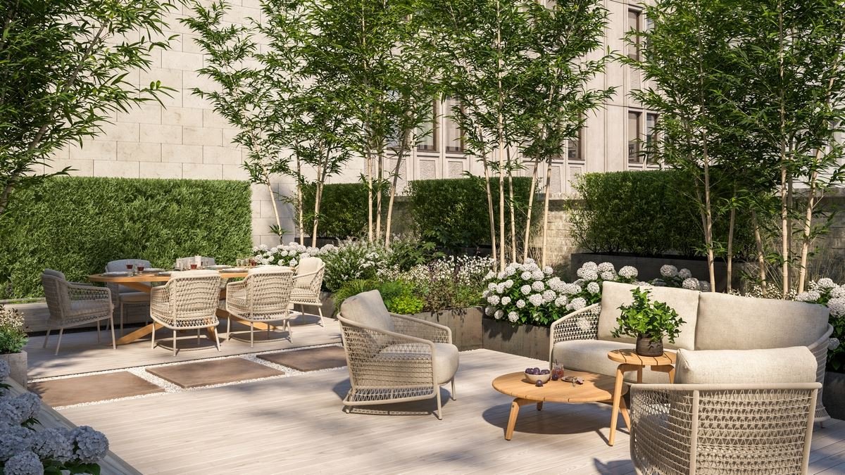 4 Seasons Outdoor Puccini canapé lounge - latte