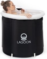 Lagoon® IJsbad 75CM - Met Isolerende afdekhoes - Met Relaxing Giftset - Opvouwbaar & Inklapbaar Spa Bad - IJsbad - Opblaasbad - Dompelbad