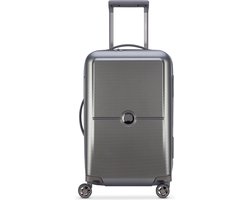 Delsey Turenne - Handbagage koffer 55 cm - Zilver