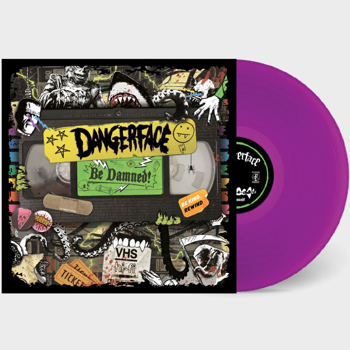 Dangerface - Be Damned! (LP) (Coloured Vinyl)