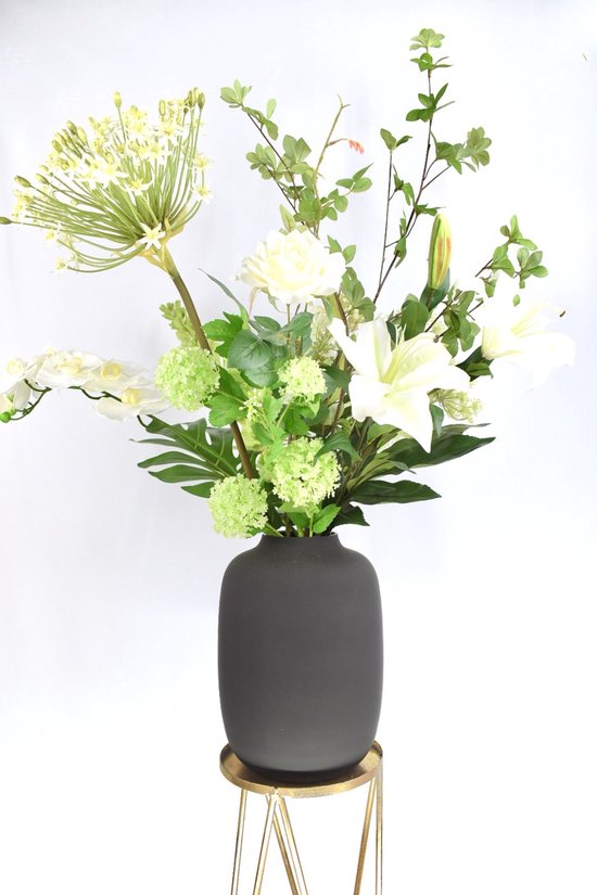 Kunstbloemen - Zijden Bloemen - Kunstbloemen boeket - 70-100 cm - Shiny Green - Natuurlijk Bloemen