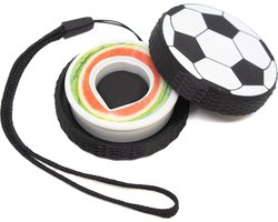 Opbergdoosje Geschikt voor Air Up Pods - Voetbal - Case Geschikt Voor Air Up Drinkfles Starterskit of Air Up Fles - Geschikt Voor Alle Air Up Smaken