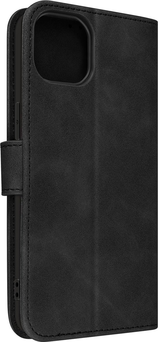 Folio-hoes Geschikt voor Apple iPhone 13 Forcell Tender Book Zwart