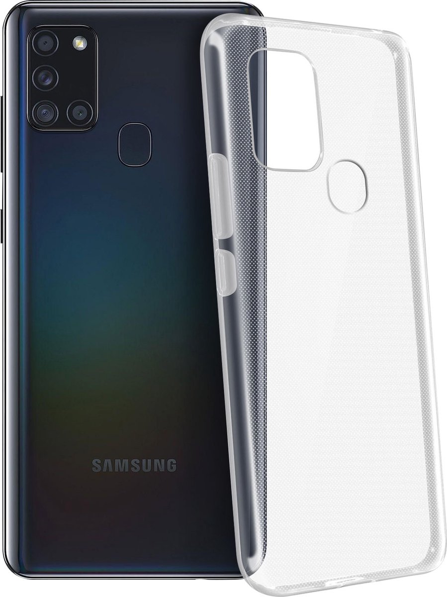 Samsung Galaxy A21s Schokbestendige Beschermings Case Versterkte Hoeken Akashi