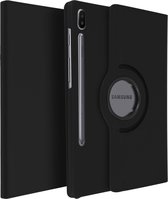 Geschikt voor Samsung Galaxy Tab S6 10.5 Flip Cover 360° Roterende Standaard Zwart