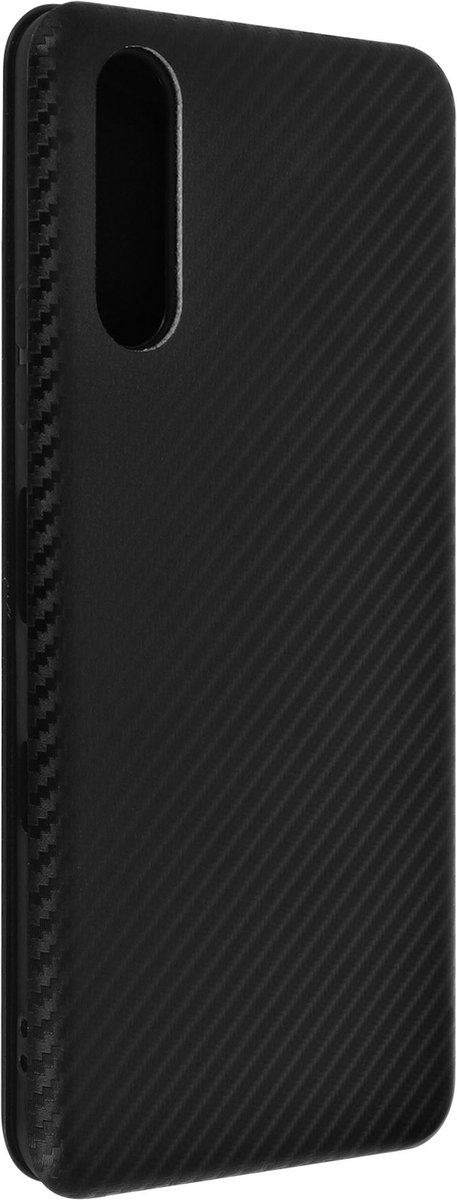 Geschikt voor Sony Xperia 10 III Carbon Folio-hoes Kaarthouder Standaard Forcell Luna