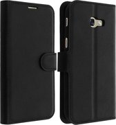 Cover Geschikt voor Samsung Galaxy A5 2017 Flip Wallet Stand Video zwarte