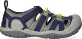 Keen Knotch Creek Younger Kids' Sandalen Steel Grey/Blue Depths | Grijs | Nylon | Maat 31 | K1026166