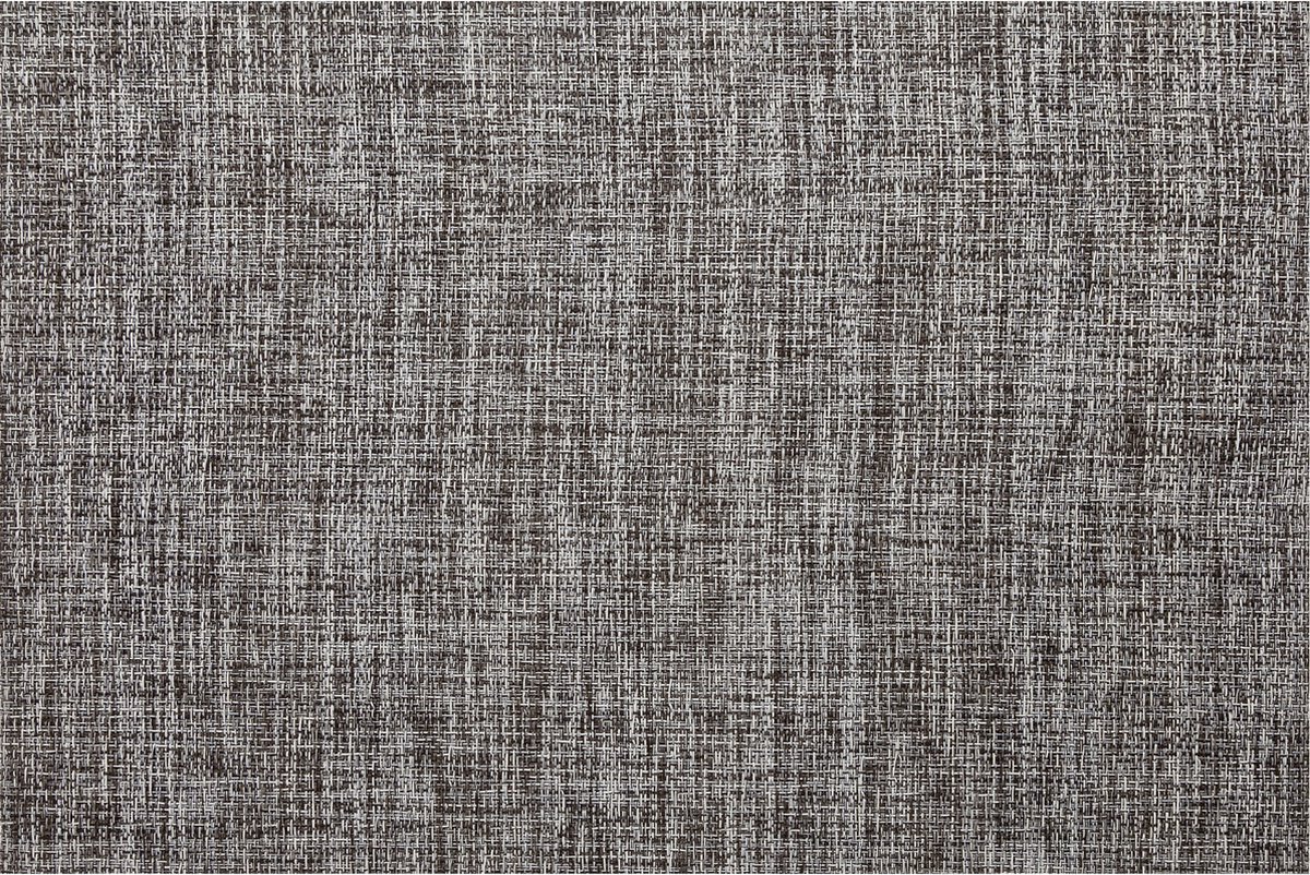 Cosy & Trendy Placemats - rechthoekig - geweven wit/bruin - 30 x 45 cm - Tafel dekken