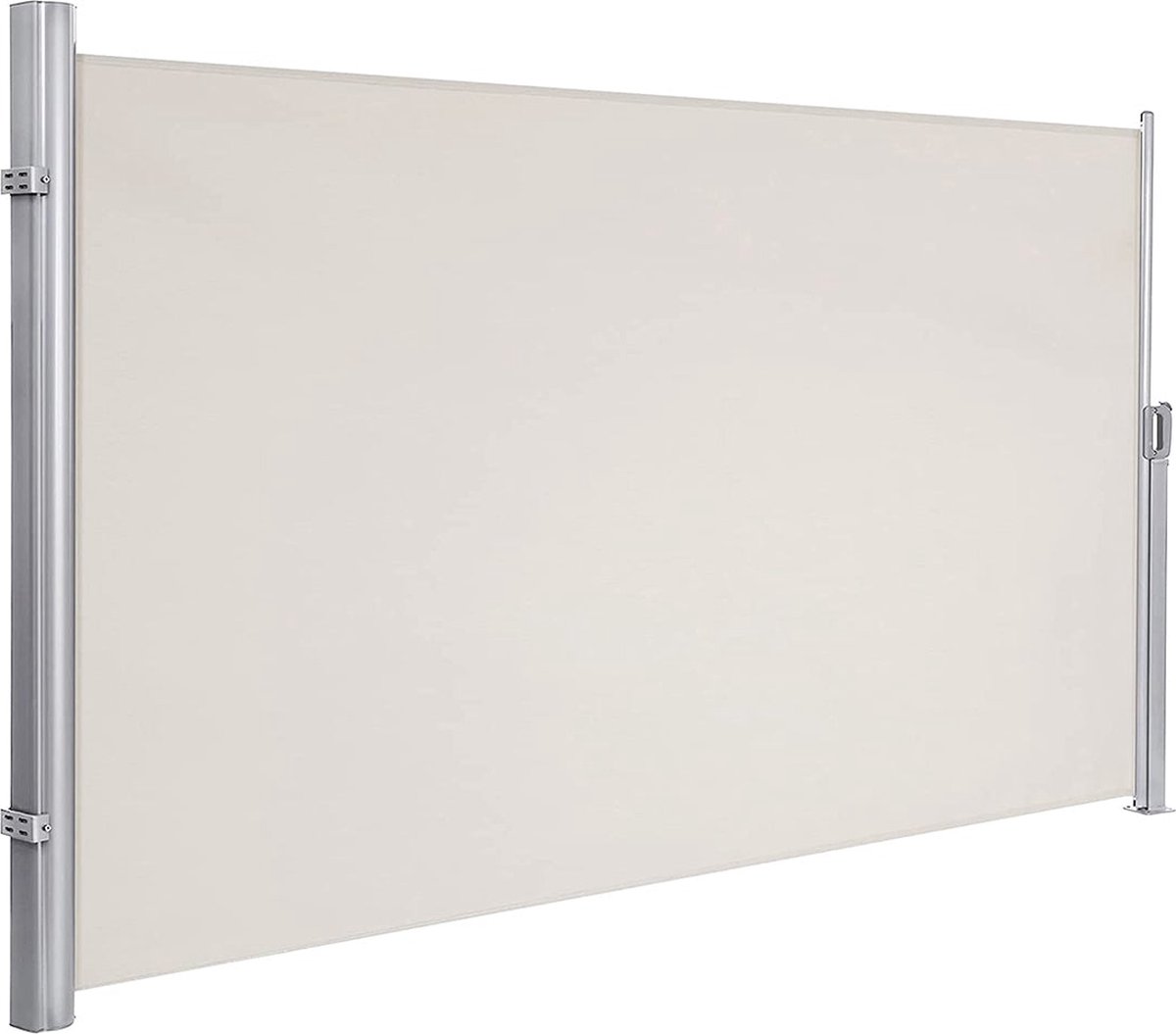 Zijluifel - Zijrolgordijn - beige - 180 x 350 cm (H x L)