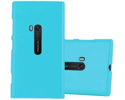 Cadorabo Hoesje geschikt voor Nokia Lumia 920 in JELLY LICHT BLAUW - Beschermhoes gemaakt van flexibel TPU silicone Case Cover