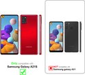 Redenen: Samsung Galaxy A21s is compatibel, Samsung Galaxy A21 niet.