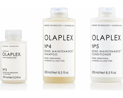 Olaplex Triple Pack No. 3 + No. 4 + No. 5 Treatment / Shampoo / Conditioner