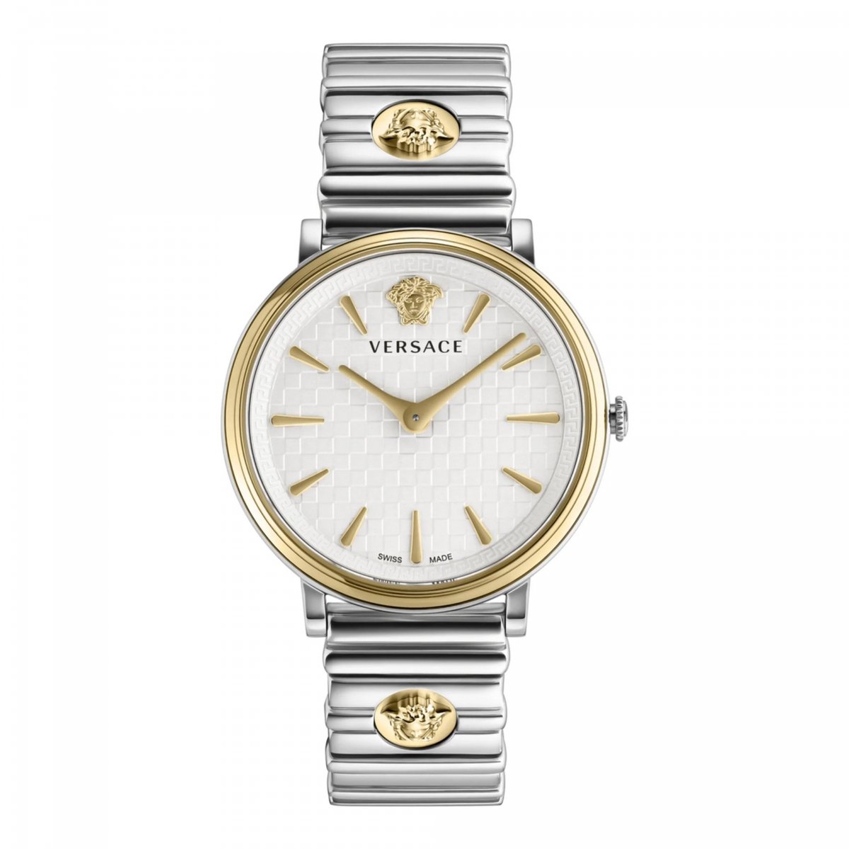 Versace VE8104922 horloge vrouw - Roestvrij Staal - zilver