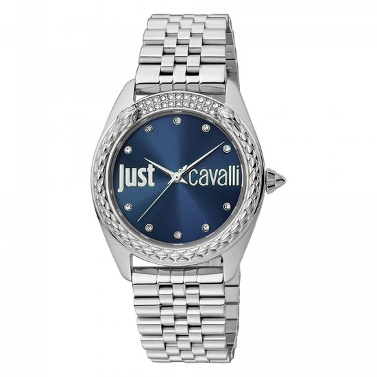 Just Cavalli JC1L195M0055 horloge vrouw - Roestvrij Staal - zilver