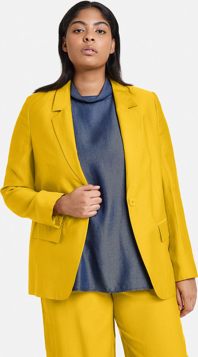 SAMOON Dames Blazer African Sun-50
