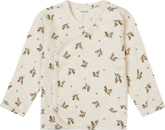 Noppies B T-Shirt Maniche Lunghe Tring Bimbo - Cotone Biologico GOTS, Morbida, Con Bottone Sulla Spalla