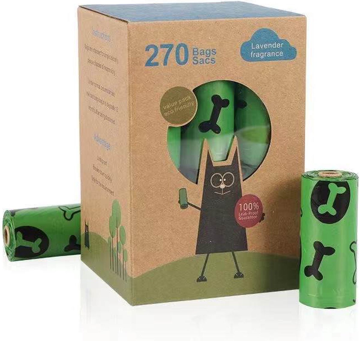hondenzakjes - poepzakjes hond - hondenpoepzakjes - poepzakje