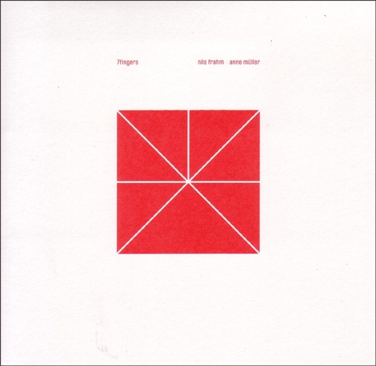 Nils Frahm - 7fingers (CD)