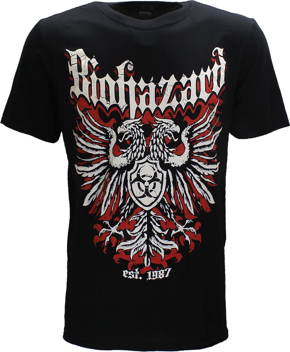 Biohazard Crest T-Shirt - Officiële Merchandise - M