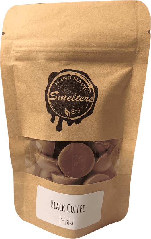 Smelters - Eco & Ambachtelijke Geurwax - Black Coffee - Kraft Bag - Strong